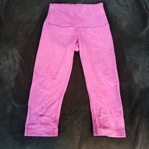 Lululemon Wunder Under High Rise Crop Legging